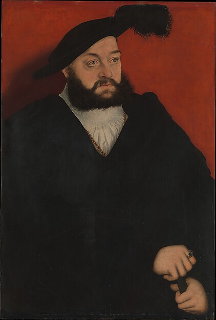 Johann, Duke of Saxony by Lucas Cranach the Elder