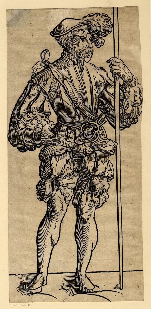 Landsknechte by Hans Burgkmair the Elder