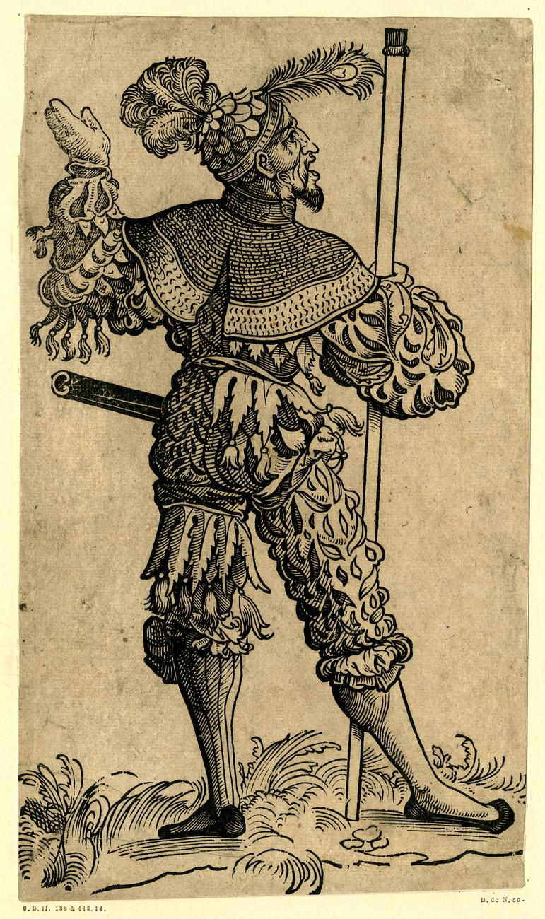 Source-page preview for A Landsknecht seen from behind