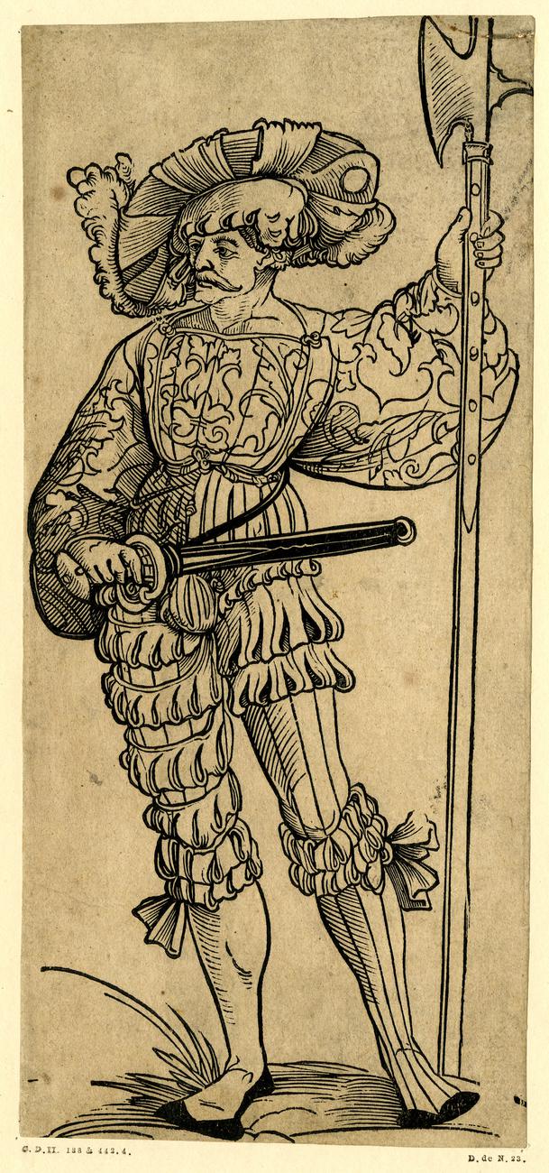 Landsknechte by Erhard Schön