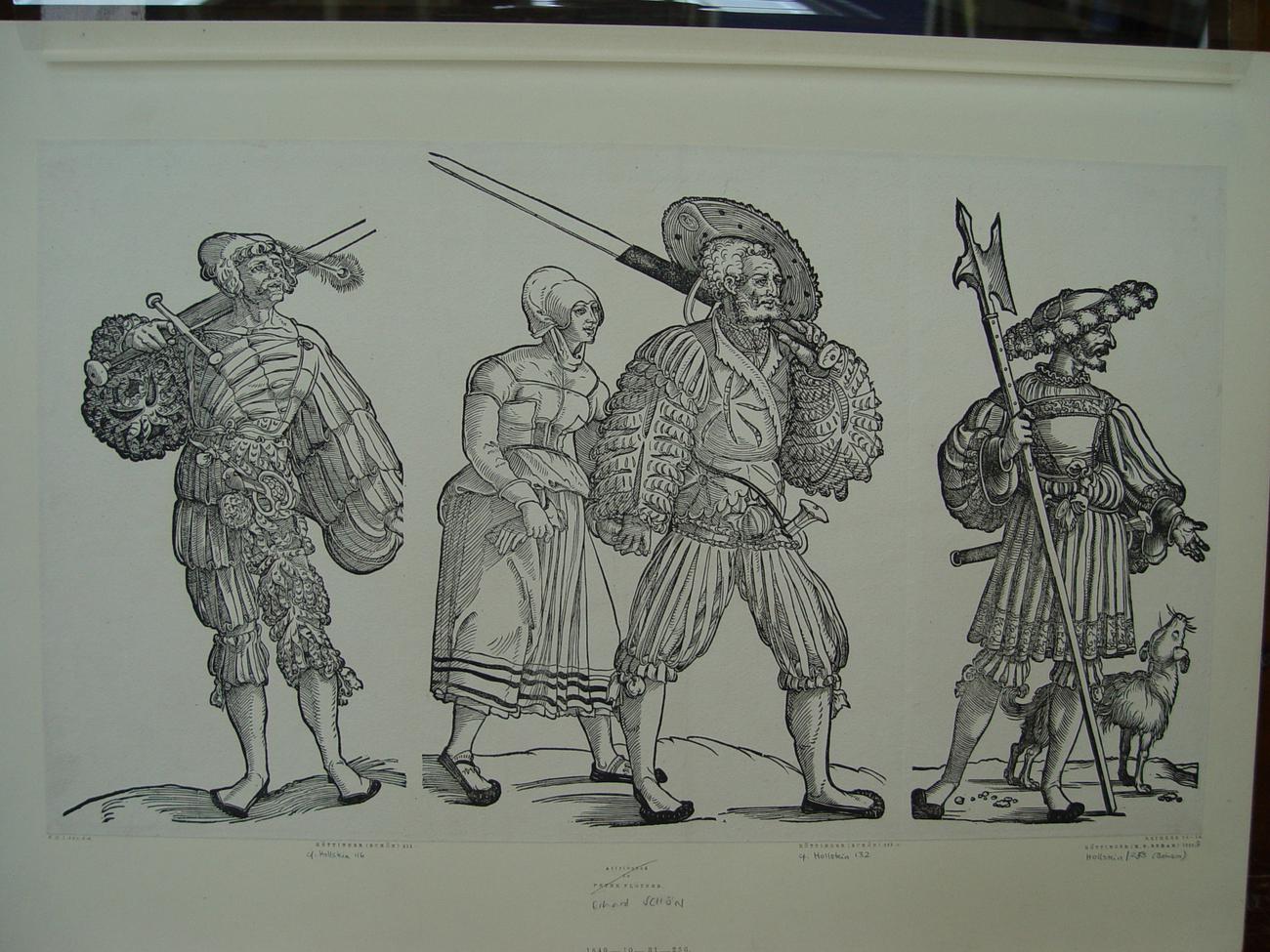 Source-page preview for A Landsknecht Doppelsöldner and his wife