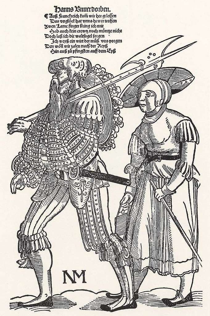 Stör, Niklas Landsknecht und Dirne by Niklas Stör