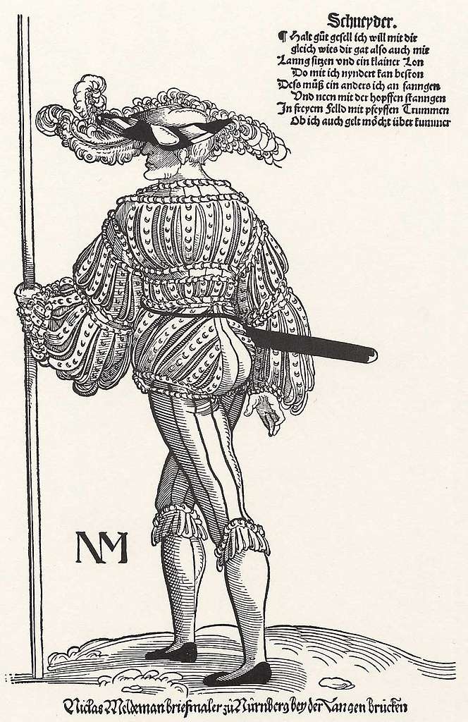 Stör, Niklas Schneider als Landsknecht by Niklas Stör