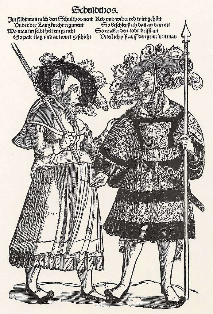 Stör, Niklas Schultheiß als Landsknecht by Niklas Stör