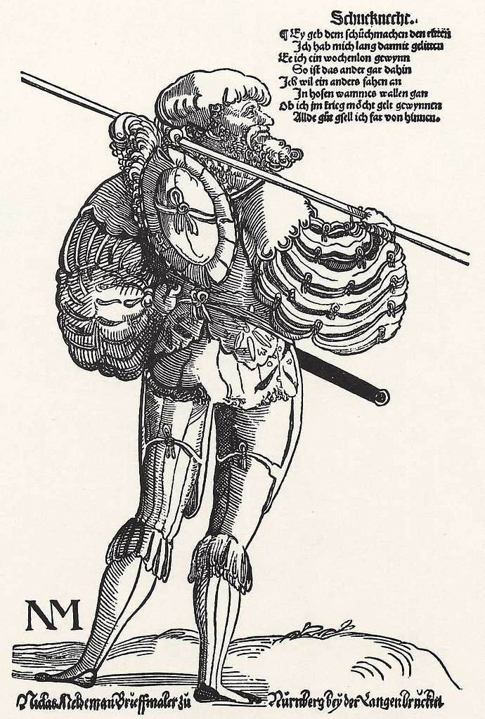 Stör, Niklas Schuster als Landsknecht by Niklas Stör