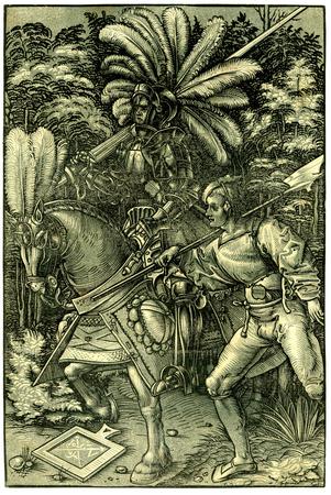 Source-page preview for The Knight and the Lansquenet