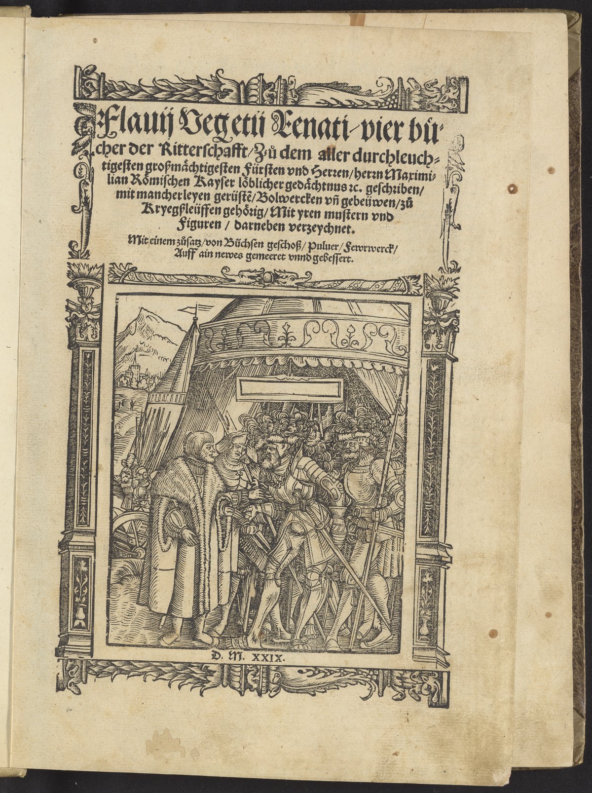 Source-page preview for Vier Bücher der Ritterschafft