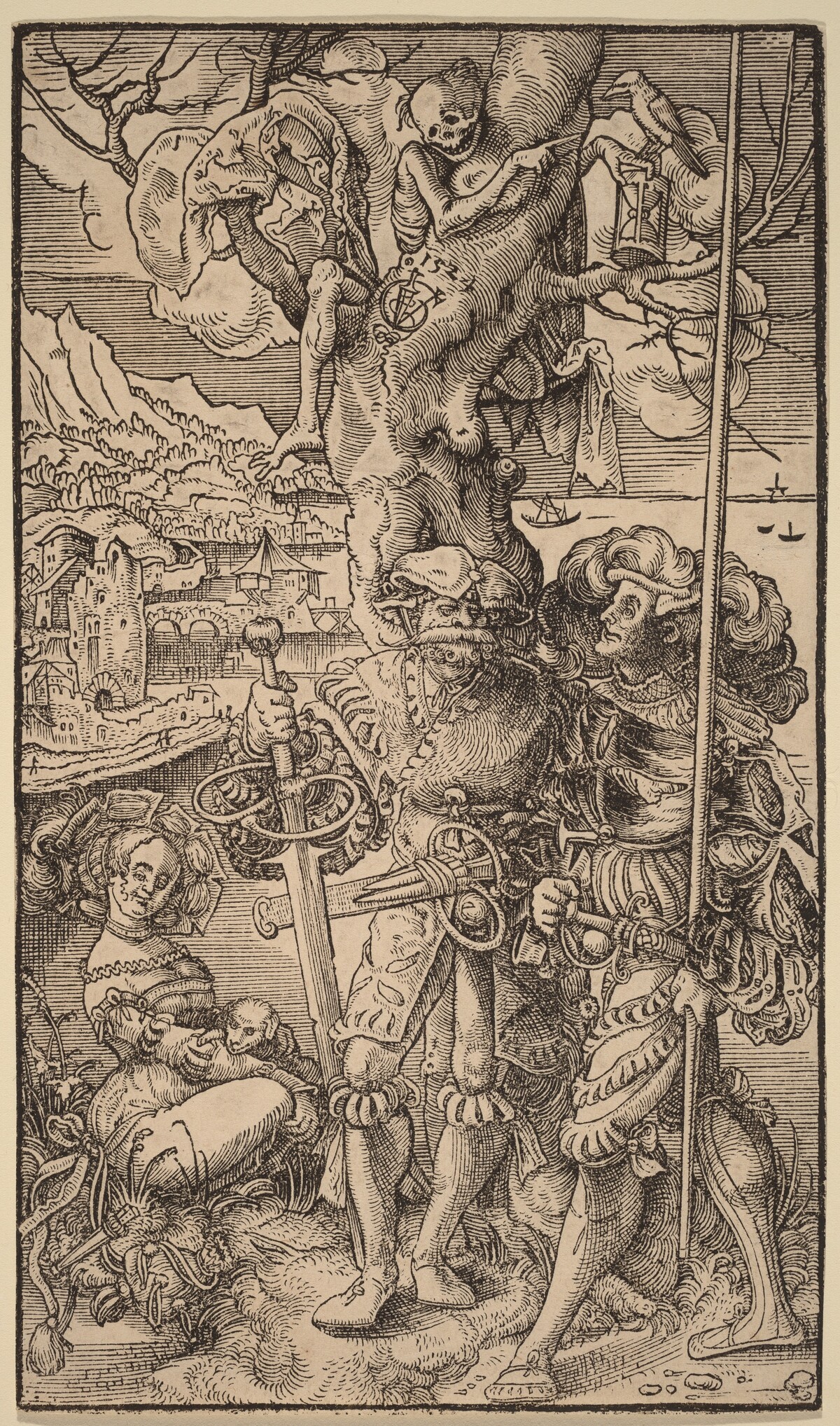 Source-page preview for Urs Graf: 1524 woodcut