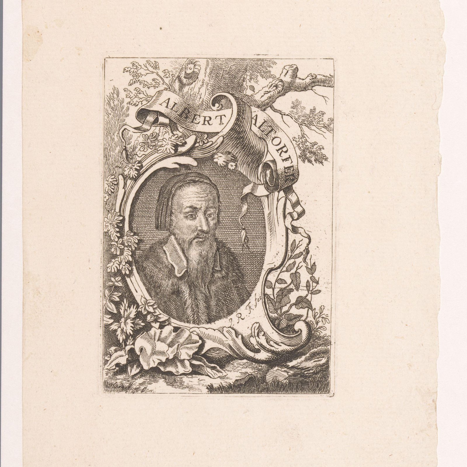 Portrait of Albrecht Altdorfer, Rudolf Füssli the Younger, 1755–1757