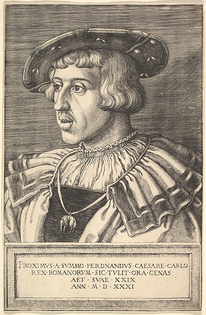 Emperor Ferdinand I, Barthel Beham, 16th century