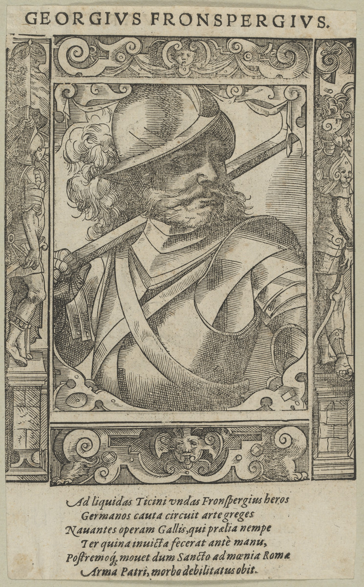 Georg von Frundsberg (posthumous portrait), Tobias Stimmer, 1590