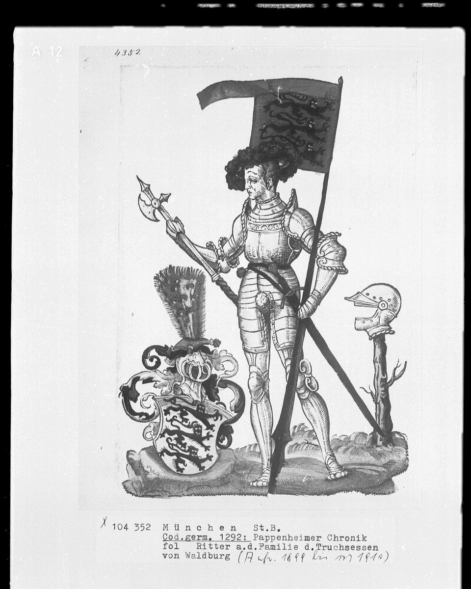 Georg III. Truchseß von Waldburg, genannt: Der Bauernjörg, Hans Burgkmair the Younger (catalogue attribution), Date not supplied by catalogue